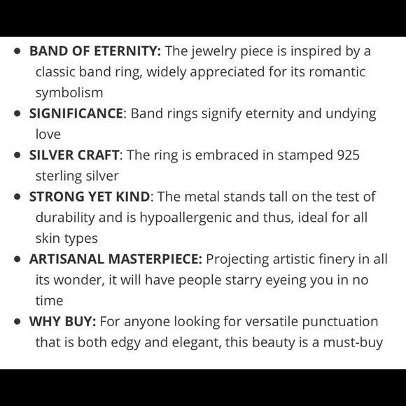 925 Silver star spinner ring - Picture 5 of 6